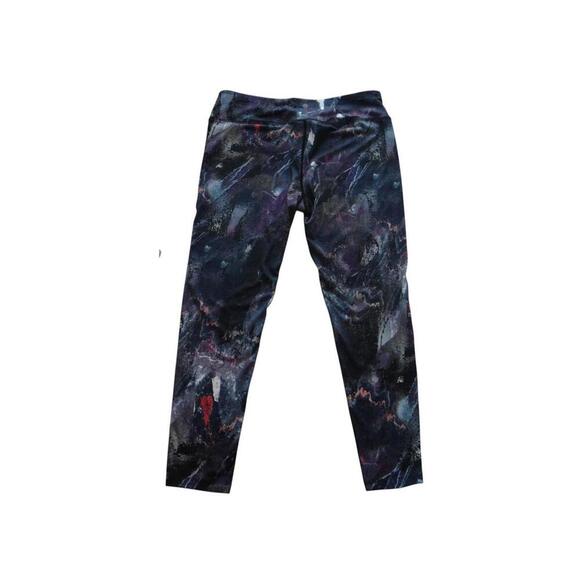 Layer8 Women's Qwick-Dry Leggings - Size L - Stylish Abstract Design - Picture 2 of 4